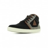 Le Coq Sportif Perpignan Demi Noir - Chaussures Basket Homme Original